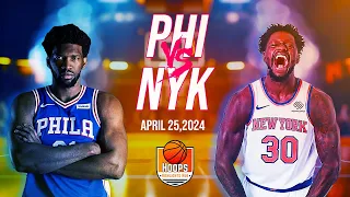 New York Knicks vs Philadelphia 76ers Game 3 Full Highlights | 2024 ECR1 |