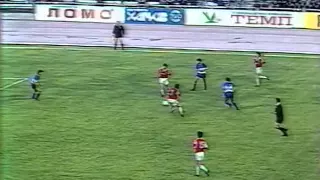 Динамо (Москва, СССР) - СПАРТАК 1:1, Чемпионат СССР - 1991