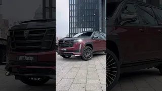 Cadillac Escalade 2023 with ESTHETE body kit by LARTE Design