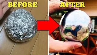 How To Make Mirror-Polished Japanese Foil Ball - Easy DIY!!