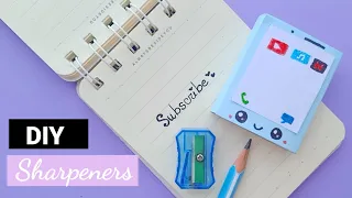 how to make mobile pencil sharpener / DIY SHARPENERS - School Supplies For Back To School - #shorts