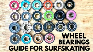 Wheel Bearings Guide for Surfskating