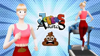 Estou com dor de barriga  | The sims 4 Tirinhas