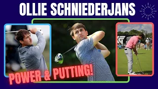 Ollie Sschniederjans Golf Swing - [ Analysis ] Power and Putting