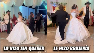 LE HICIERON BRUJERÍA! Tía le pisa EL VESTIDO a LA NOVIA en PLENA BODA!