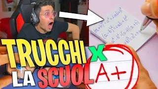 TRUCCHI PER LA SCUOLA CHE DEVI ASSOLUTAMENTE SAPERE!!