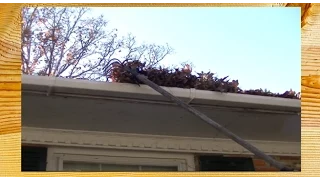 Keeping Your Gutters Clean With Your Feet On The Ground ~ Rick's Tips DIY