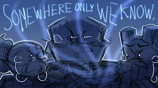 somewhere only we know | ROTTMNT animatic