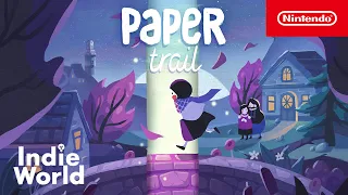 Paper Trail - Announcement Trailer - Nintendo Switch