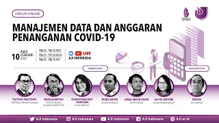 Webinar Diskusi Online “Manajemen Data dan Anggaran Penanganan Covid-19”