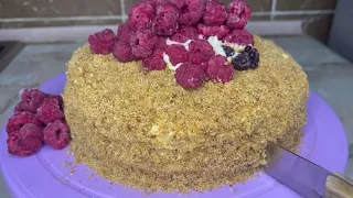 Медовый торт на сковороде Балды торт сковородкада