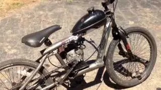 Home made 50cc BMX bike part 2