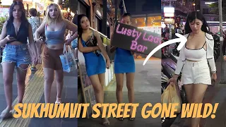 [4K] Bangkok Boom Boom Freelancer Nightlife 2024! Sukhumvit 11, Thermae Cafe, Soi 4 & Nana Plaza!