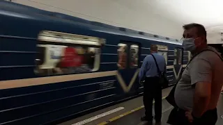 Головастик Номерный Пришелец Линия 2 Тч 2 Санкт Петербург Метро Метрополитен Выборгское Депо Каждый