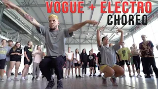 VOGUE+ELECTRO CHOREO / VALEK & DASHA ROLIK