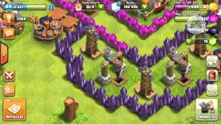 Clash OF CLANS ATTACCHIAMO CON I DRAGHI TH 8 QUASI MAXXATO