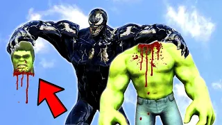 GTA 5: VENOM KILLS HULK AND DESTROYS LOS SANTOS😱