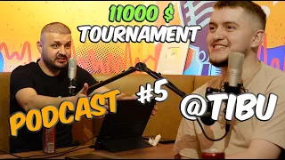 TIBU 11000 EURO TOURNAMENT NE EGJIPT !  PODCAST EP5