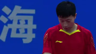 20201010 China National Championships men's singles semifinal Ma Long vs Wang Chuqin