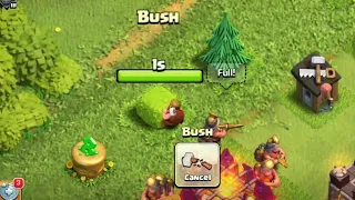 What is in Bush? COC (Clash Of Clans) Android game play with gaming master