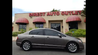 2009 Honda Civic EX Sedan in depth overview / walk around video review!