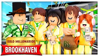 CREO UN SERVIDOR EXCLUSIVO PARA MILLONARIOS en BROOKHAVEN - Roblox YoSoyLoki