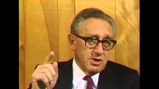 Henry Kissinger interview at Ball State University, 1987