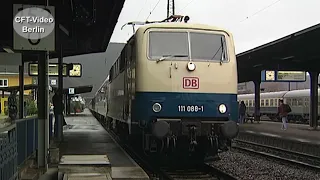 Baureihen 155 und 111 im Interregio-Dienst