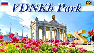 Most Famous Park of Moscow | VDNKh Park 🌺 | Moscow Vlog Part 3