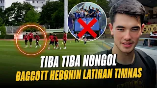 Rela Gak Ikut Perayan Ipswich Town !! Kedatangan Elkan Baggott di Latihan Timnas U-23 vs Guinea