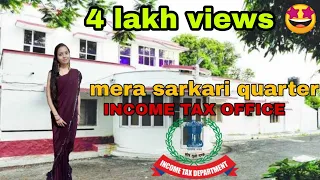 My Central government quarter😍 Income tax colony💖 after selection in SSC CGL🥳senior  tax assistant💃