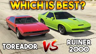 GTA 5 ONLINE : TOREADOR VS RUINER 2000 (WHICH IS BEST?)