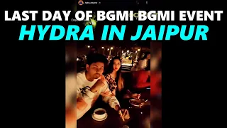 Dynamo, Kanika, Emperor, Wrath, Hrishav, Zeus in Last Day of BGMI event in Jaipur 🤟❤ | HYDRA 🔥🔥