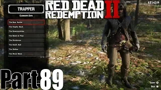 Red Dead Redemption 2 Part 89 - How To Craft The Bear Hunter Outfit [PS4 Pro]