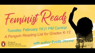 Booklist Webinar—Feminist Reads, a Penguin Reading List for Readers Grades K-12