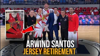 PBA | ARWIND SANTOS JERSEY RETIREMENT CEREMONY MAY 1 2024 | CONGRATULATIONS SPIDERMAN