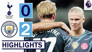 Tottenham vs Manchester City (0-2) l HIGHLIGHTS Haaland 2 GOALS | #highlights