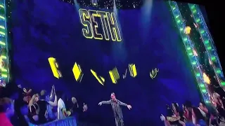 Seth Rollins entrance on #RAW Feb,13,2023