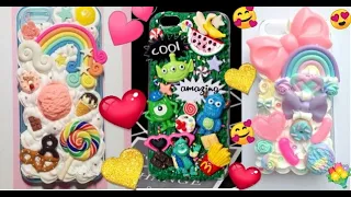 DIY PHONE CASES ||  PRETTIEST WHIPPED CREAM DECODEN PHONE CASES || KHUSHAAERA-38||