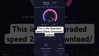 AT&T Fiber 2Gbps Internet Installed