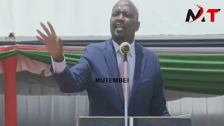 GATHONI WAMUSHOBA MIMI SIO ICHUNGWA UKIJARIBU KUNITUSI UTAHAMA KIAMBU!!MOSES KURIA RESPONDS