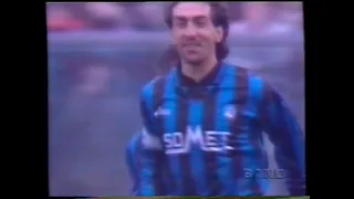 ATALANTA 0x1 MILAN - Campeonato Italiano 1995/96 (Band)