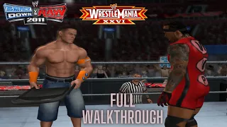 John Cena's Road to Wrestlemania [WWE Smackdown vs Raw 2011] [Full Walkthrough] (PS2) (1080p)