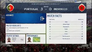 Portugal Vs Morocco World Cup 2018 FIFA Sim