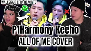 P1Harmony Keeho's VOCAL ANALYSIS - All of me Cover by John Legend