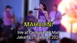 MAHALINI live at Tecno Phantom V Flip 5g , Central Park Mall Jakarta 7 Januari 2024