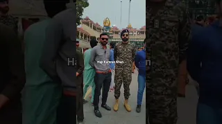 Haji Kamran Khan Wagah Border VIP Protocol I The Wagah Border Flag Ceremony I Watch Pakistan Rangers