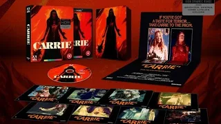 Arrow Video Carrie 4K Limited Edition Unboxing