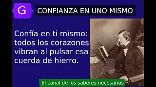 Confianza en uno mismo, reflexiones sobre Ralph W. Emerson