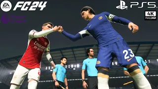 EA SPORTS FC 24 - Chelsea vs. Arsenal -  EPL 23/24 | Defensive Masterclass | PS5™ [4K60]